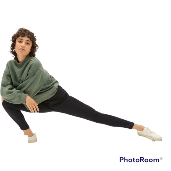 Everlane Black High rise Skinny Jeans; size 24 - Picture 2 of 6